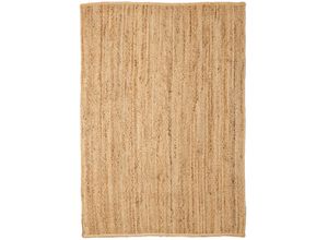 4255663155307 - Teppich ANDAS Bjarka Teppiche Gr B L 160 cm x 230 cm 10 mm 1 St beige (natur) Esszimmerteppiche meliert 100% Jute handgewebt auch als Läufer & in rund erhältlich