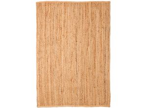 4255663155314 - Teppich ANDAS Bjarka Teppiche Gr B L 200 cm x 290 cm 10 mm 1 St beige (natur) Esszimmerteppiche meliert 100% Jute handgewebt auch als Läufer & in rund erhältlich