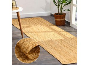 4255663159794 - Läufer MYFLAIR MÖBEL & ACCESSOIRES Lola Teppiche Gr B L 80 cm x 350 cm 10 mm 1 St beige (natur) Teppichläufer