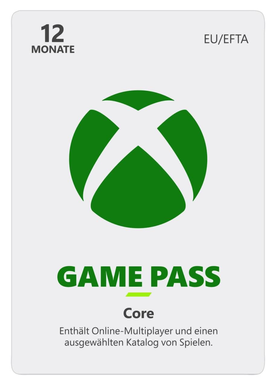 4255663342806 - Xbox Game Pass Core 12 Monate ESD Download