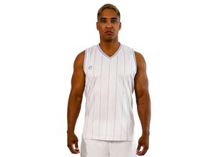 4255664207272 - Sport Shirt Pinstripes Ärmeloses Tank Top