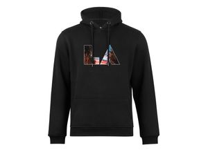 4255664213280 - Cotton Prime® Hoodie Skyline Los Angeles - Weltenbummler Kollektion