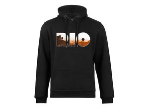 4255664213730 - Cotton Prime® Hoodie Skyline Rio de Janeiro - Weltenbummler Kollektion