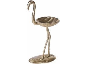 4255664812278 - Beliani - Dekofigur Schale in Gold aus Aluminium Flamingo Form 57 cm Dekoration Dekoschale Wohnaccessoires - Gold 4255664812278 - Beliani - Dekofigur Schale in Gold aus Aluminium Flamingo Form 57 cm Dekoration Dekoschale Wohnaccessoires - Gold