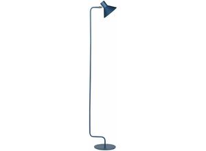 4255664815002 - Beliani - Stehlampe Dunkelblau Eisen 154 cm Kegelform Rund Matt mit Kabel Schalter Verstellbarer Schirm Modern für Schlafzimmer Büro Wohnzimmer 4255664815002 - Beliani - Stehlampe Dunkelblau Eisen 154 cm Kegelform Rund Matt mit Kabel Schalter Verstellbarer Schirm Modern für Schlafzimmer Büro Wohnzimmer