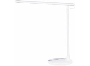 4255664817198 - Beliani - led Schreibtischlampe Weiß Aluminium 38 cm Hoch Verstellbar Modernes Design Minimalistisch für Büro Home Office Arbeitszimmer Schreibtisch