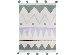 4255664863881 - Beliani - Teppich mehrfarbig Baumwolle abstraktes Muster 140 x 200 cm Niedrigflor mit Quasten für Kinder Spielzimmer 4255664863881 - Beliani - Teppich mehrfarbig Baumwolle abstraktes Muster 140 x 200 cm Niedrigflor mit Quasten für Kinder Spielzimmer