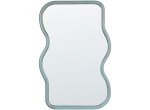 4255664871329 - Wandspiegel Hellblau Paulowniaholz Asymmetrisch 58x90 cm mit Rahmen Modern Wohnzimmer Schlafzimmer Flur Esszimmer Wanddeko Hängespiegel 4255664871329 - Wandspiegel Hellblau Paulowniaholz Asymmetrisch 58x90 cm mit Rahmen Modern Wohnzimmer Schlafzimmer Flur Esszimmer Wanddeko Hängespiegel