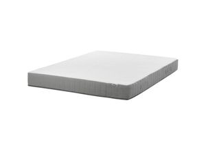 4255664872203 - Taschenfederkernmatratze Hart 160 x 200 cm Memory Foam Abnehmbarer Bezug 7 Zonen Matratze für Bett Schlafzimmer Modern