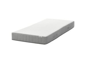 4255664872265 - Beliani - Taschenfederkernmatratze Hart 90 x 200 cm Kühlender Memory Foam Abnehmbarer Bezug 7 Zonen Matratze für Bett Schlafzimmer Modern