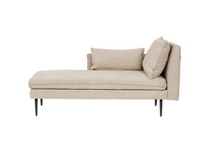 4255664880963 - Beliani - Chaise Lounge rechts Beige yerres