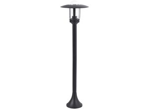 4255664891761 - Pollerleuchte Schwarz aus Aluminium 98 cm Außenbeleuchtung Gartenbeleuchtung Wegeleuchte Outdoor Modernes Design für Garten