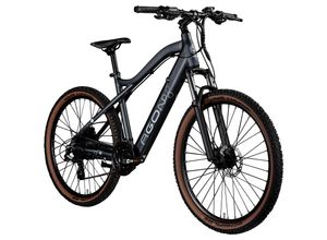 4255676603529 - Agon Alpha E Bike Mountainbike Herren oder Damen 170 - 190 cm Pedelec 275 Zoll rock grey anthracite