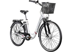 4255676604663 - Z517 E Bike Damenfahrrad 28 Zoll 155 - 190 cm mit 7 Gang Nabenschaltung und Rücktrittbremse