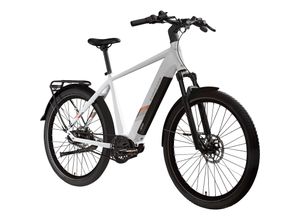4255676606186 - X850 Trekking E Bike 275 Zoll Pedelec 165-185 cm Trekking Fahrrad Riemenantrieb Elektrofahrrad 550Wh 7 Gang weiß