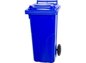 4255681505863 - PROREGAL 2-Rad-Mülltonne MGB HDPE-Kunststoff HxBxT 945x48x54cm 120 Liter Blau