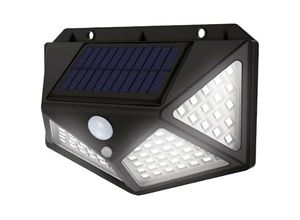 4255681552706 - SuperSparSet 2x DUBAI Solarlampe mit automatischer Einschaltfunktion HxBxT 95x5x13cm LEDs Automatisches Schalten 5m Bewegungssensor 120° Winkel