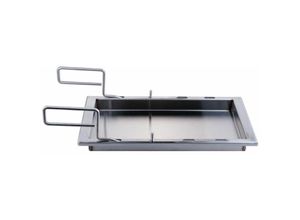 4255681558722 - Chefgastro-die Bbq-experten - chefgastro bbq Plancha Einsatzpfanne für Napoleon Lex & Prestige HxBxT 4x44x325cm Edelstahl