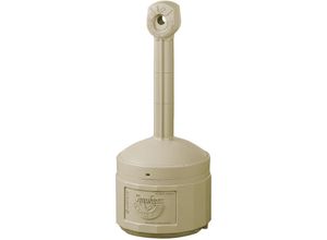 4255681573800 - Sicherheits-Standascher aus Kunststoff Original Smoker Cease Fire® 15 Liter Innenbehälter selbstlöschend HxB 98x42cm Beige - Justrite