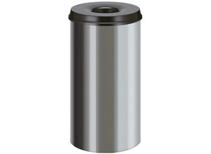 4255681580334 - Proregal-betriebsausstattung Zum Besten Preis - Selbstlöschender Papierkorb & Abfallsammler aus Edelstahl 50 Liter HxØ 625x335cm Silber Kopfteil