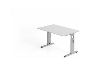 4255681583830 - Proregal-büromöbel Mit Top Leistungsdaten - Sitz-Steh-Schreibtisch Juhani Grau Breite 120cm Höhe 65-85cm stufenlos höhenverstellbar Rechteckform