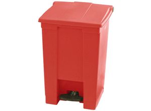 4255681586169 - Robuster Pedaleimer 454 Liter HxBxT 60x40x413cm Aus haccp konformen Polyethylen Rot - Rot - Rubbermaid