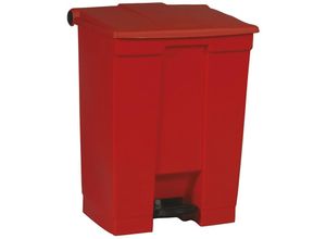 4255681586220 - Robuster Pedaleimer 681 Liter HxBxT 673x41x502cm Aus haccp konformen Polyethylen Rot - Rot - Rubbermaid