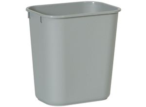 4255681587715 - Rechteckiger Abfallbehälter aus Polyethylen 129 Liter HxBxT 308x21x29cm Grau - Grau - Rubbermaid