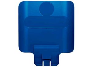 4255681588880 - - Hinweistafel für Slim Jim Recycling-Station HxBxT 362x30x44cm Polypropylen Blau - Blau