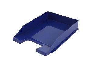 4255681590197 - Proregal-betriebsausstattung Zum Besten Preis - Stapelbare Briefablage aus Kunststoff HxBxT 65x255x348cm Bis din A4-Format 10 Stück Blau - Blau