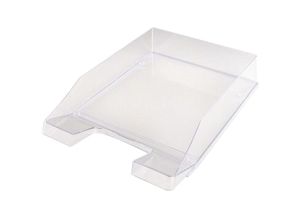 4255681590234 - Proregal-betriebsausstattung Zum Besten Preis - Stapelbare Briefablage aus Kunststoff HxBxT 65x255x348cm Bis din A4-Format 10 Stück Transparent