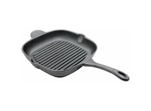 4255681593280 - Chefgastro-die Bbq-experten - chefgastro bbq Eckige Grillpfanne 29x29cm Gusseisen