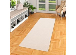 4255686715786 - - Hochflor Velours Läufer Teppich Luna Champagner - 80x200 cm