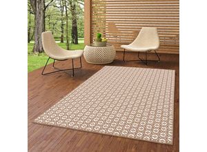 4255686754839 - In- und Outdoor Teppich Beidseitig Cape Cod Beige - 80x240 cm