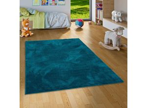 4255686761332 - Super Soft Kinder Hochflor Teppich Silky Kids Petrol - 160x230 cm 4255686761332 - Super Soft Kinder Hochflor Teppich Silky Kids Petrol - 160x230 cm