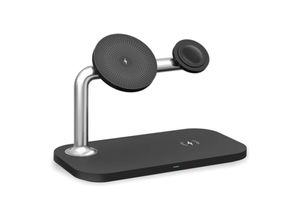 4255698201086 - 3-in-1-Dock mit magnetischer kabelloser Ladestation für Smartphone I-watch Headset Ohrhörer