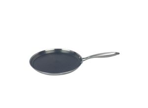 4255698206272 - Pfannkuchen Pfanne Edelstahl Wabenstruktur Ø28cm Induktion Pfanne Anti Haft Kratzfest