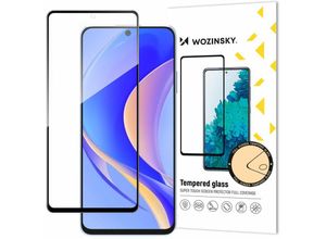 4255698208191 - 2x 5D Full Glue Tempered Glass kompatibel mit Huawei Nova Y90 Vollbild mit Rahmen Schutzglas schwarz