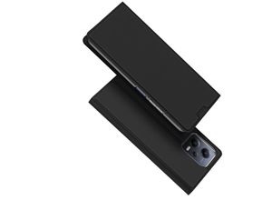 4255698211979 - Markenlos - Skin Pro Hülle kompatibel mit Xiaomi Redmi 11a Cover Flip Card Wallet Stand schwarz