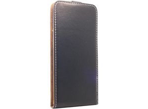 4255698212129 - Markenlos - Flip Case kompatibel mit xiaomi redmi 11A Handy Tasche vertikal aufklappbar Schutzhülle Klapp Hülle Schwarz - Schwarz