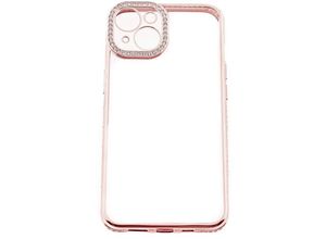 4255698212723 - Cofi 1453 - Diamond Hülle elegante Smartphonehülle transparenter Hintergrund ikompatibel mit iPhone 14 Rosa 4255698212723 - Cofi 1453 - Diamond Hülle elegante Smartphonehülle transparenter Hintergrund ikompatibel mit iPhone 14 Rosa