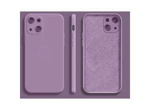 4255698213287 - Cofi 1453 - Bunt Case Hülle mit Kameraschutz Back Cover Bumper Silikon Schutzhülle kompatibel mit iPhone 14 Lila