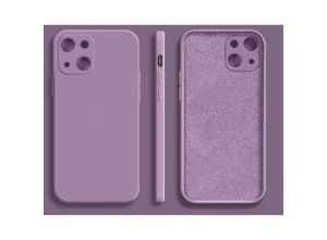 4255698213379 - Cofi 1453 - Bunt Case Hülle mit Kameraschutz Back Cover Bumper Silikon Schutzhülle kompatibel mit iPhone 14 Pro Max Lila