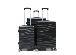 4255698216288 - Reisekoffer Koffer 3 tlg Hartschale Trolley Set Kofferset Handgepäck