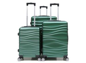 4255698216332 - Reisekoffer Koffer 3 tlg Hartschale Trolley Set Kofferset Handgepäck Gepäck Reisetasche ABS-04