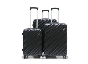 4255698216349 - Reisekoffer Koffer 3 tlg Hartschale Trolley Set Kofferset Handgepäck Gepäck Reisetasche ABS-05