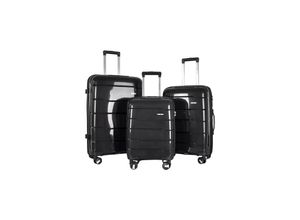 4255698218404 - 3 tlg Hartschale Trolley Set Kofferset Reisekoffer