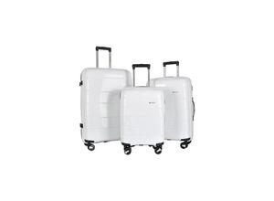 4255698218428 - 3 tlg Hartschale Trolley Set Kofferset Reisekoffer