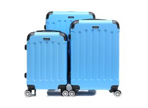 4255698221534 - Reisekoffer Koffer 3 tlg Hartschale Trolley Set