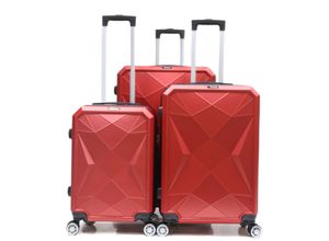 4255698221862 - Reisekoffer ABS-03 Koffer 3-teilig Hartschale Trolley Set Kofferset Handgepäck Gepäck Reisetasche